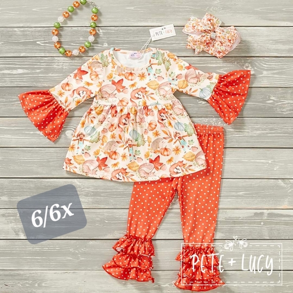 Pete + Lucy Other - Pete + Lucy Fall Pant Set for Girl